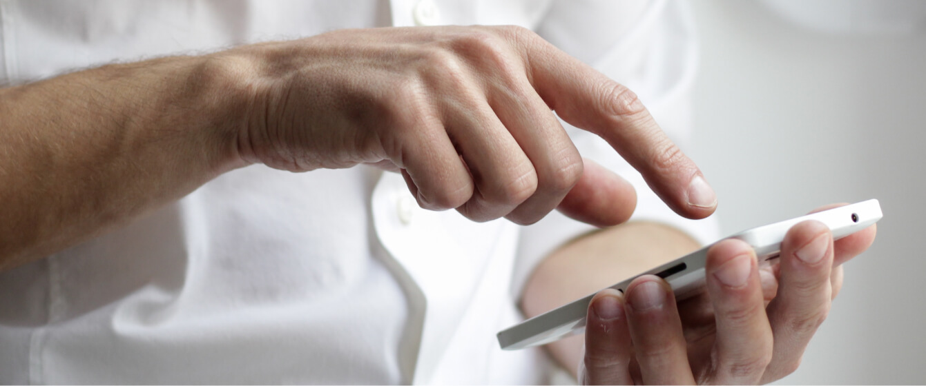 Man Busy on Phone Man busy on Phone